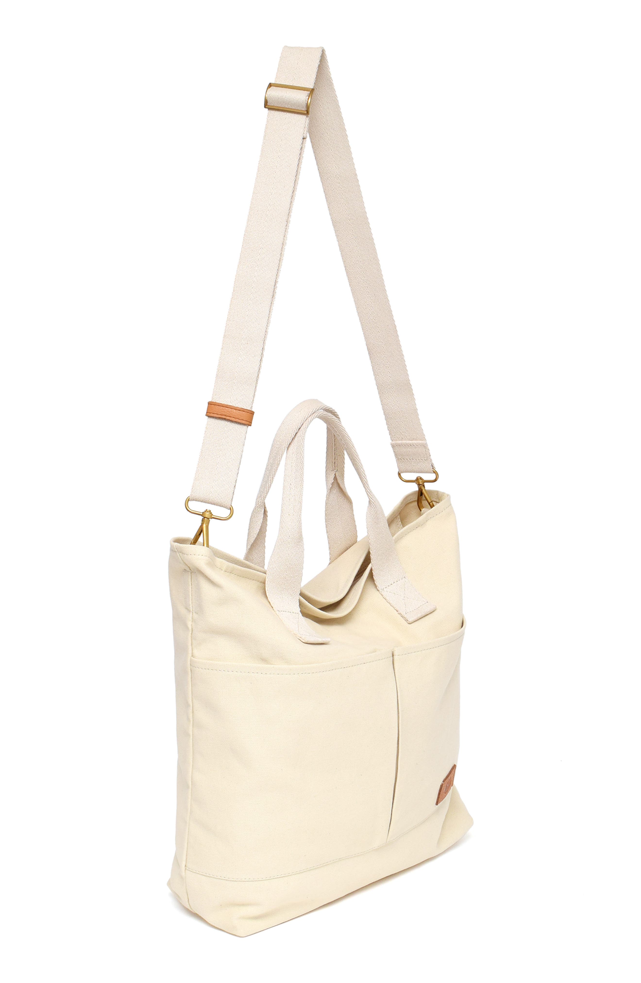New Amsterdam Leatherworks Ayla Tote, Alternate, color, Natural
