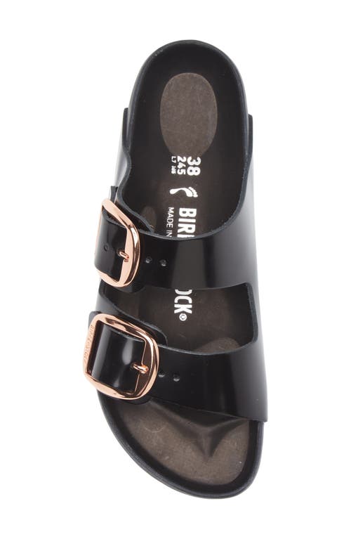 Birkenstock 'arizona Big Buckle Slide In Black