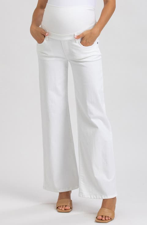 Wide Leg Maternity Jeans
