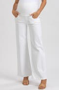 Pietro Brunelli Maternity Wide Leg Maternity Jeans
