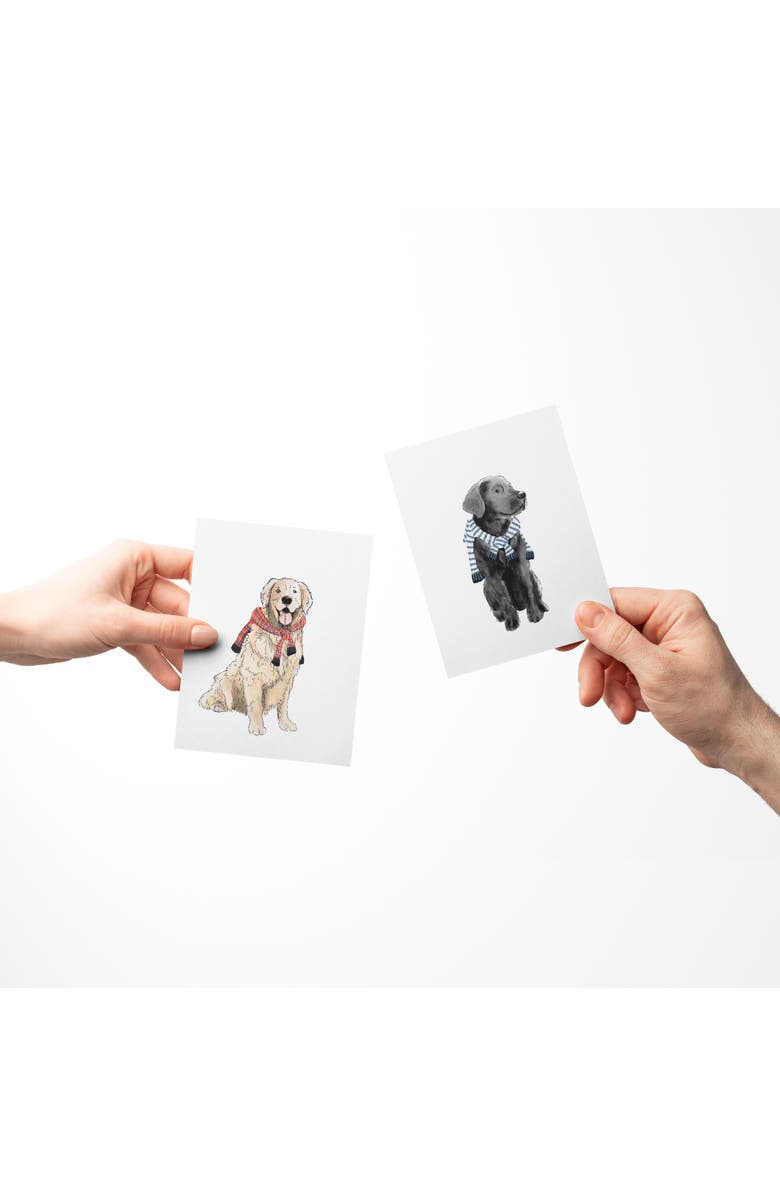 Ramus & Co Everyday Greeting Card Pack (3ct) "Lab, Dog Walking, Retriever", Alternate, color, Multi-Pack