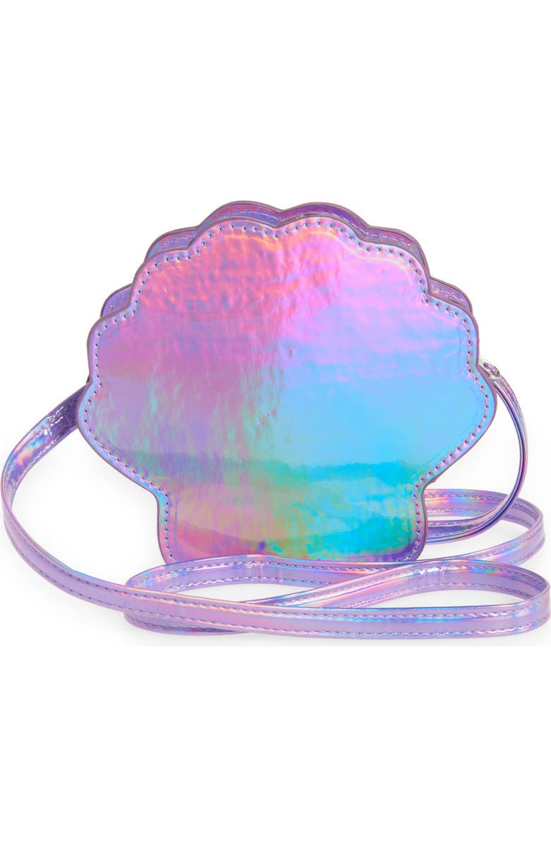 Capelli New York Kids' Seashell Crossbody Bag, Alternate, color, Lilac