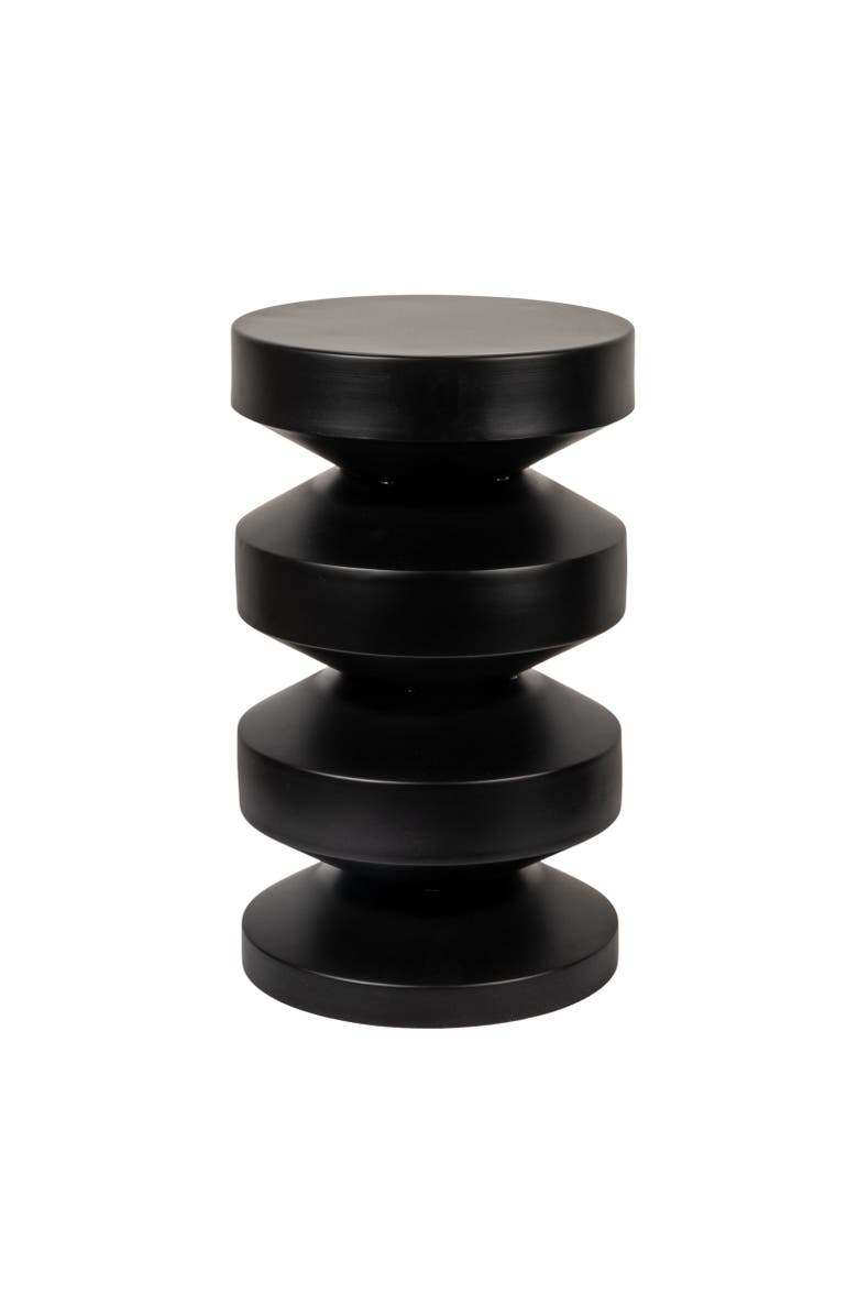 Olive Grove Accordion Side Table, Main, color, Black
