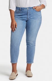 NYDJ Stella High Waist Ankle Tapered Jeans