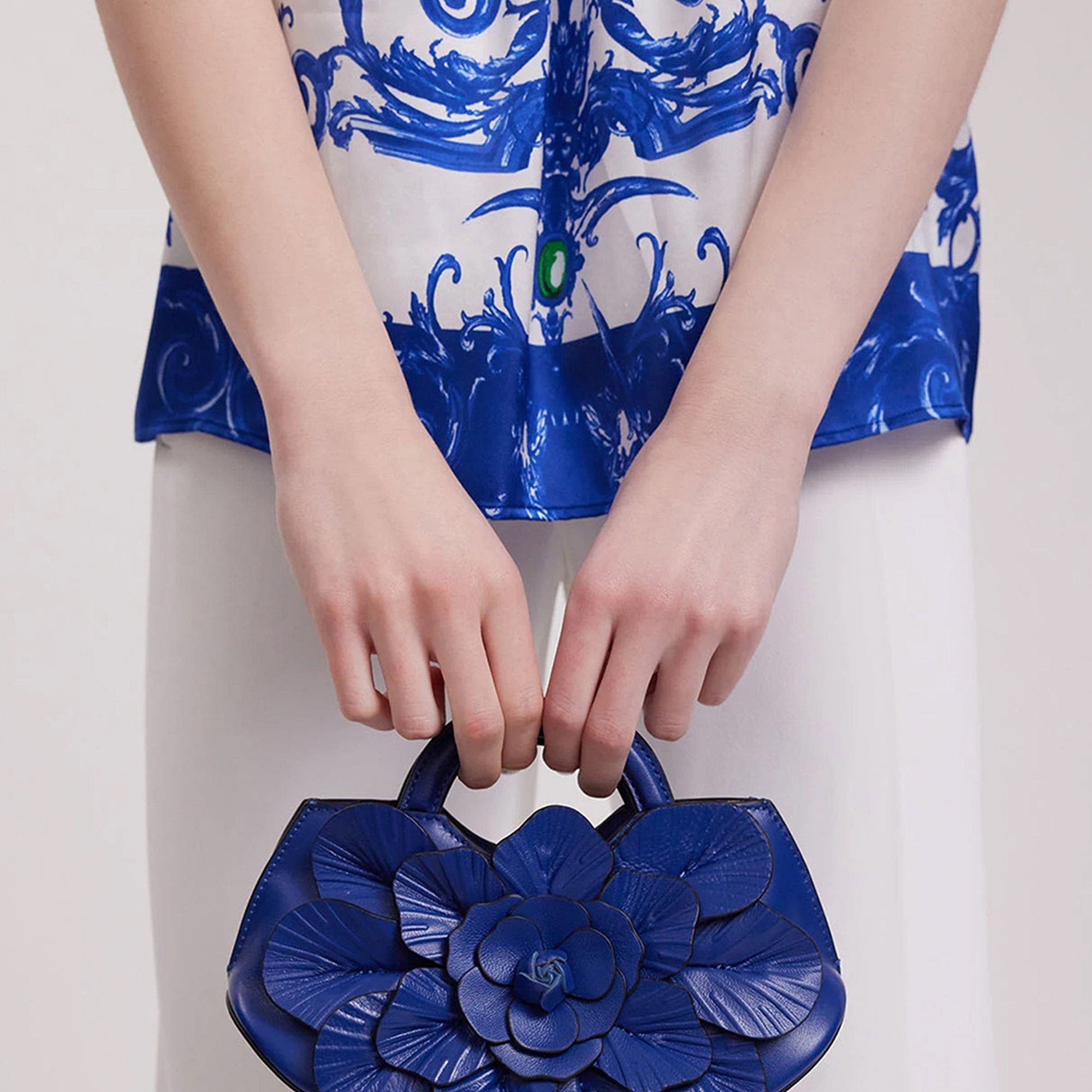 Anne Fontaine Scarlett Mini Bag, Alternate, color, Ultrablue