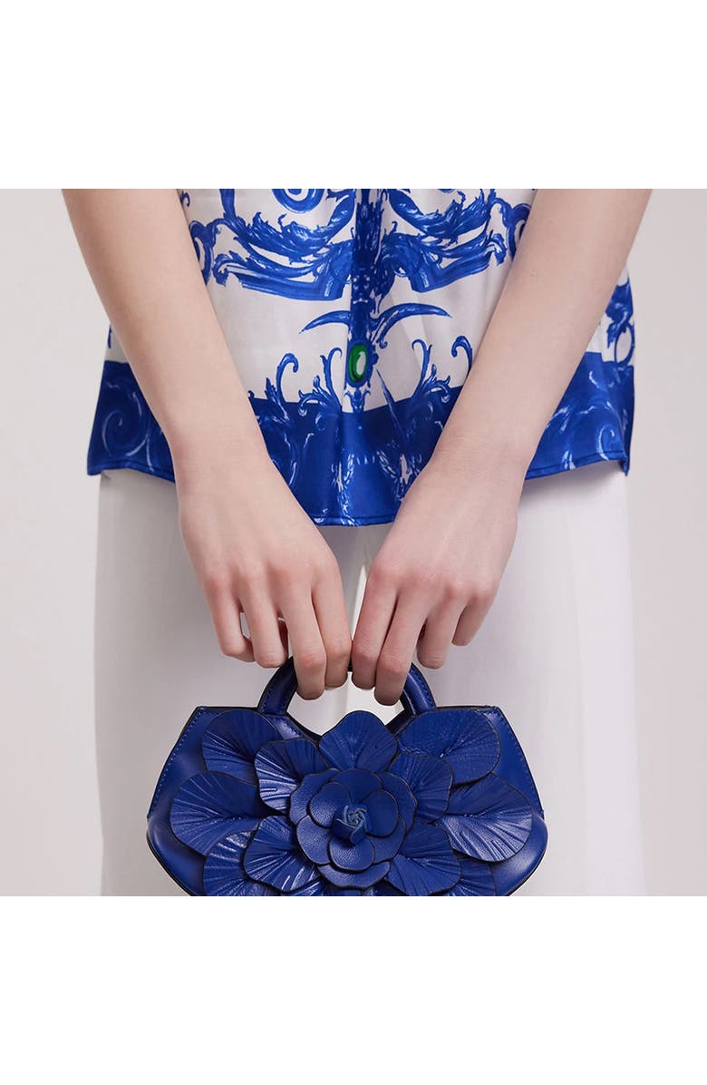 Anne Fontaine Scarlett Mini Bag, Alternate, color, Ultrablue