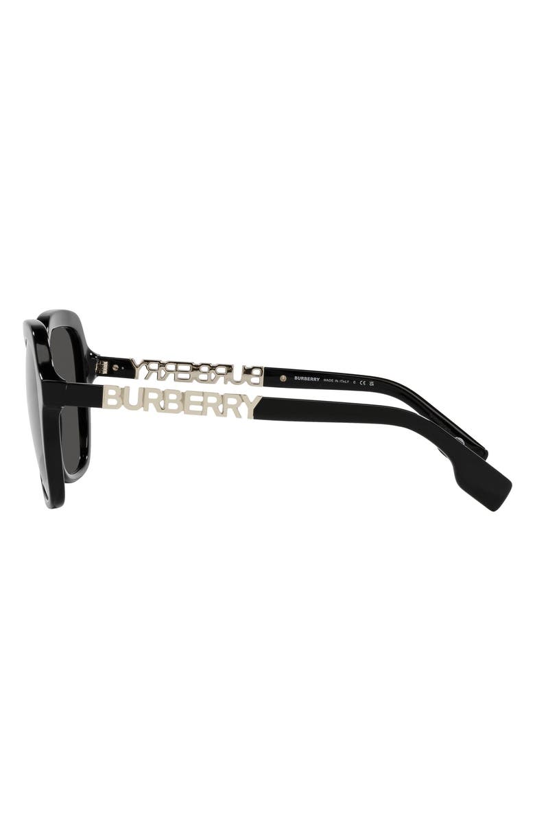 Burberry Joni 55mm Square Sunglasses, Alternate, color, 