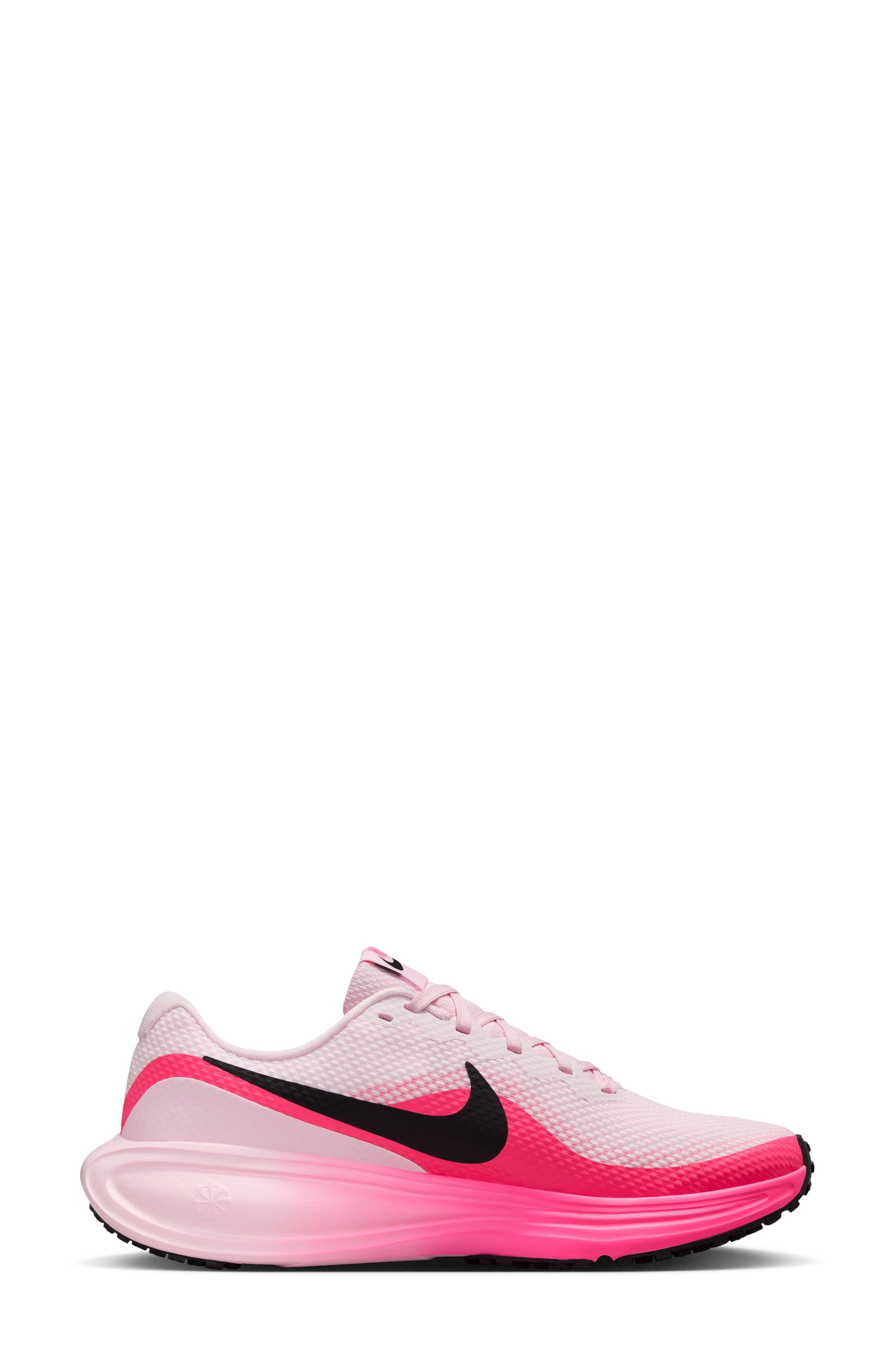 Revolution 8 Running Shoe, Alternate, color, PINK FOAM/ BLACK/ HYPER PINK