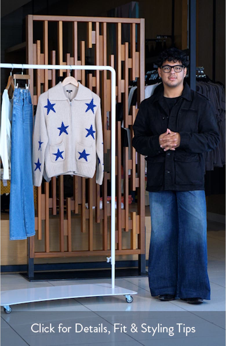 Rhea Front Zip Cardigan, sales video thumbnail