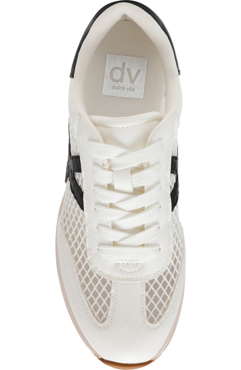 DV by Dolce Vita Joque Sneaker, Alternate, color, White Black