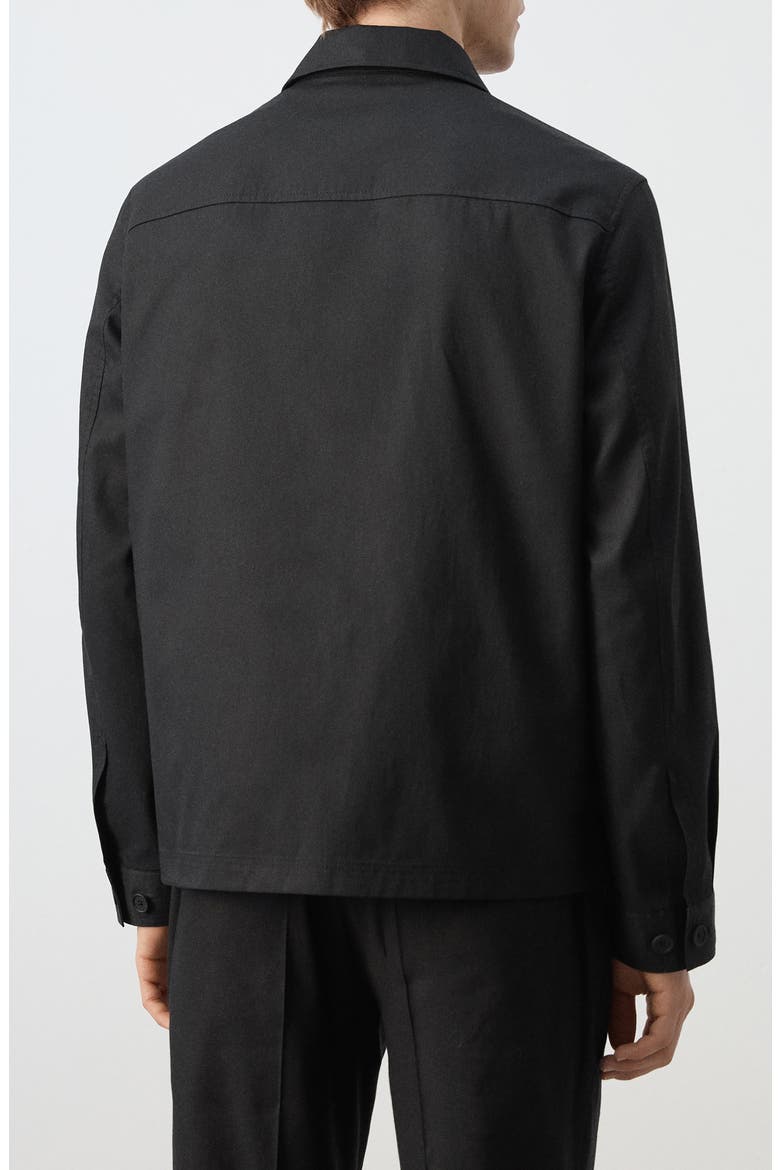 Patch Pocket Jacket, Alternate, color, BLACK