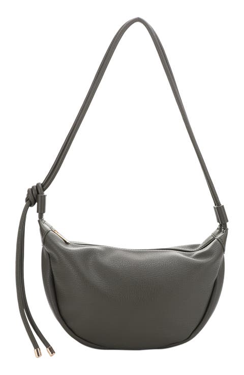 Aria Recycled Vegan Leather Shoulder Bag