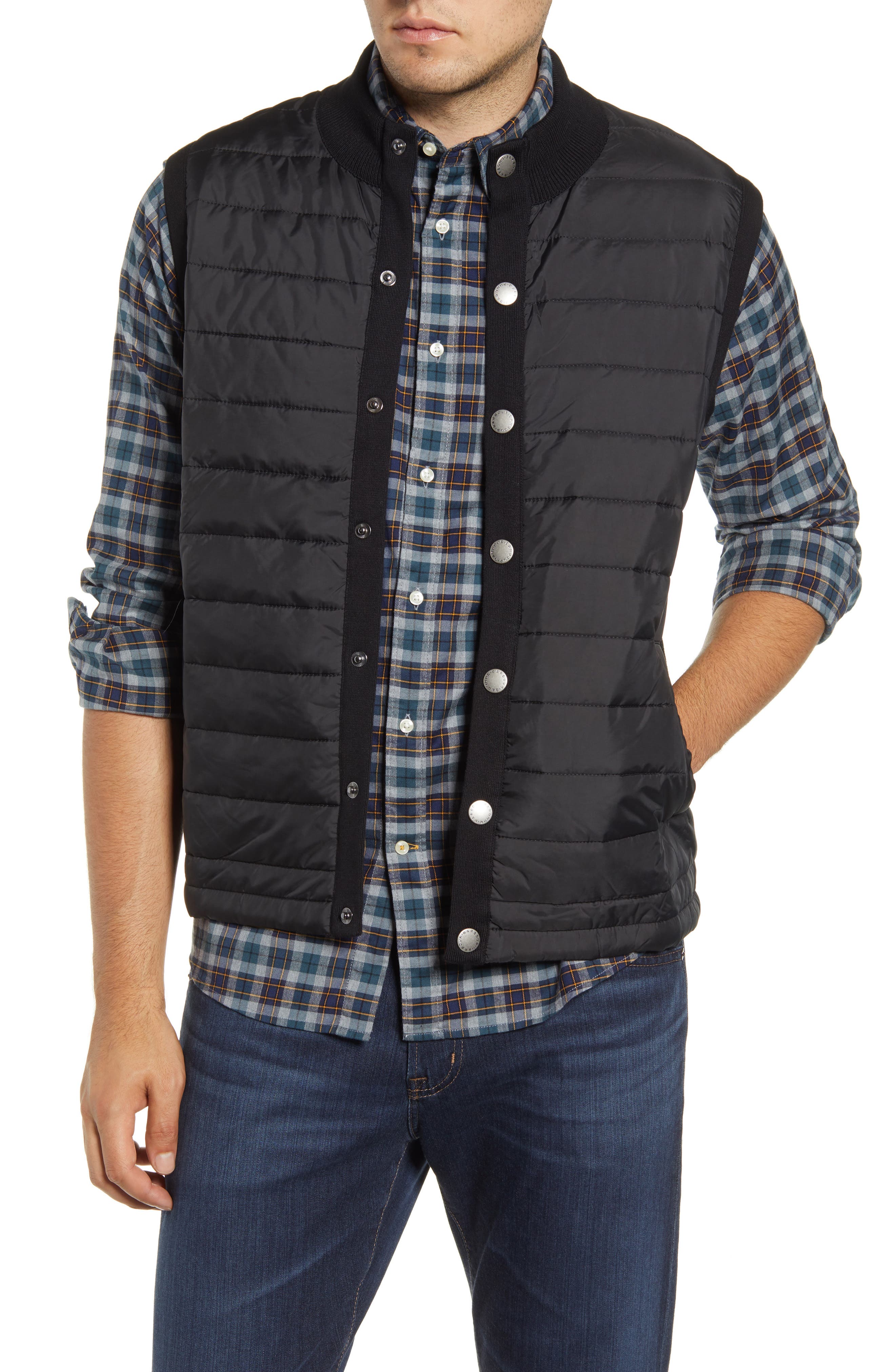 Barbour Essential Mixed Media Vest