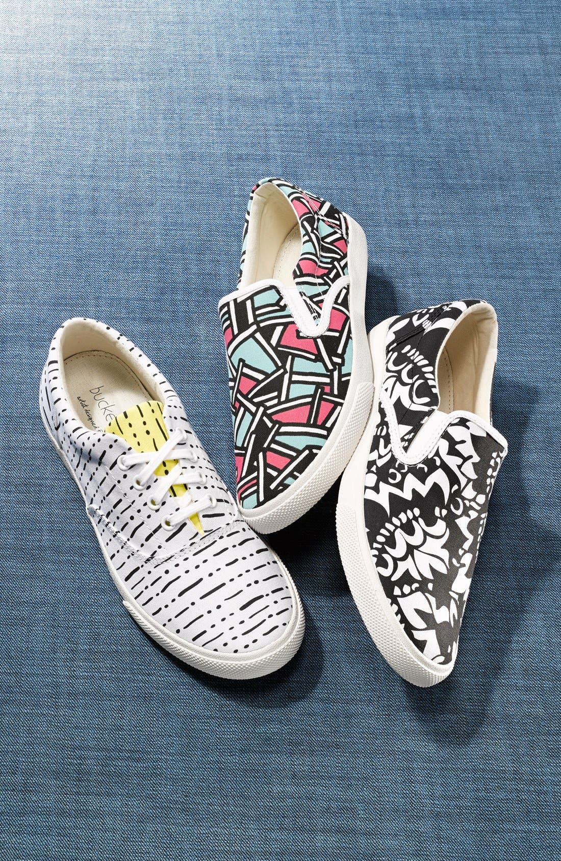 'The Dro' Sneaker, Alternate, color, WHITE/ BLACK/ YELLOW