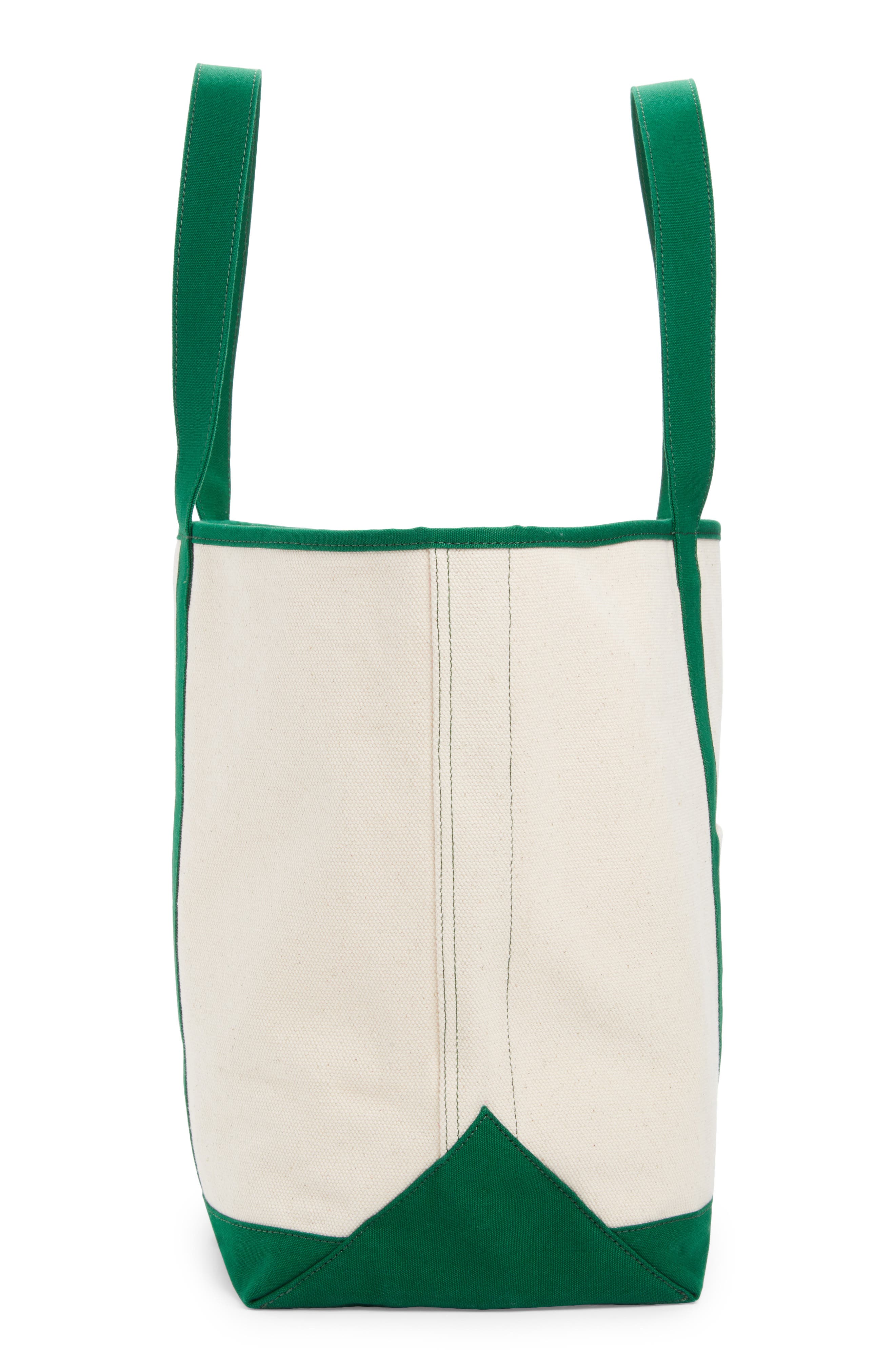 Large Go Sports Embroidered Canvas Tote, Alternate, color, NATURAL