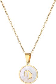 Adornia Zodiac Pendant Necklace