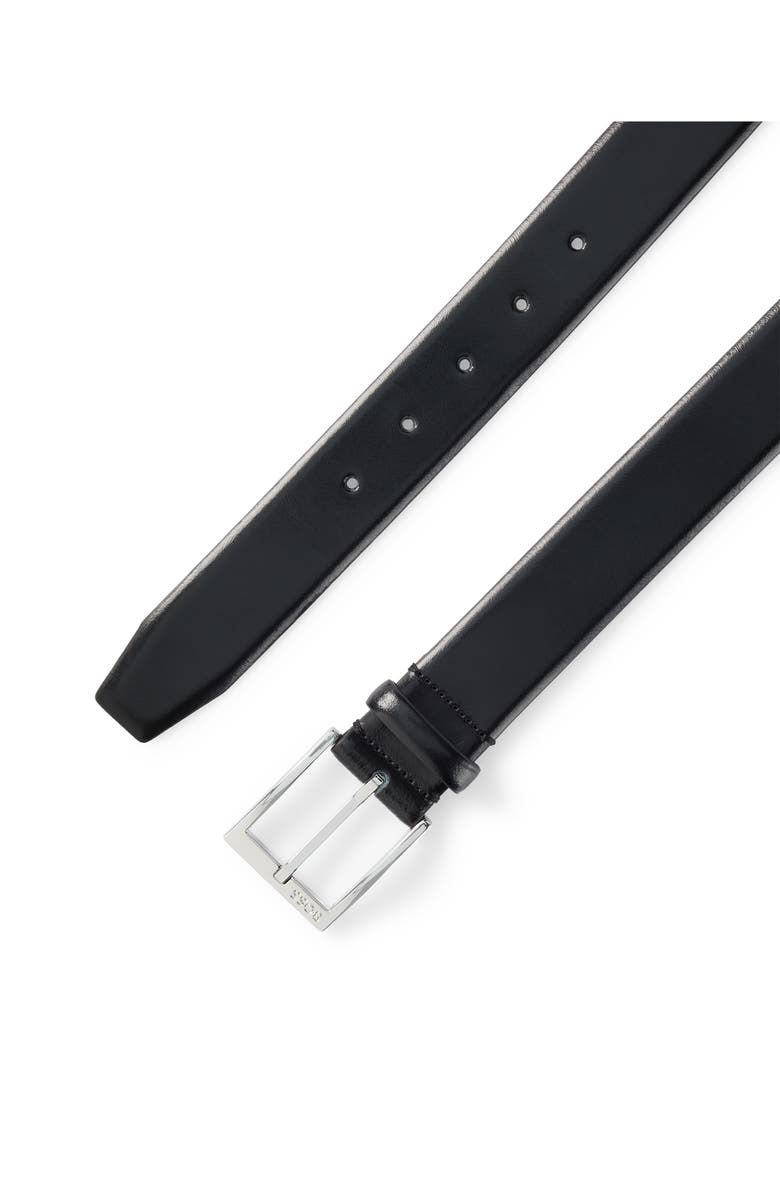BOSS Elloy Leather Belt, Alternate, color,
