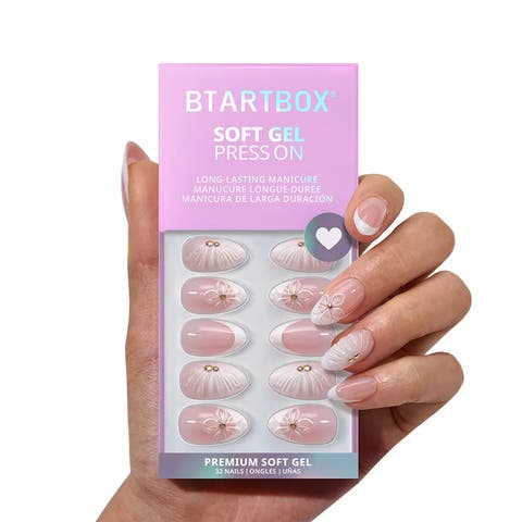 Press-on Nails Set Short Almond