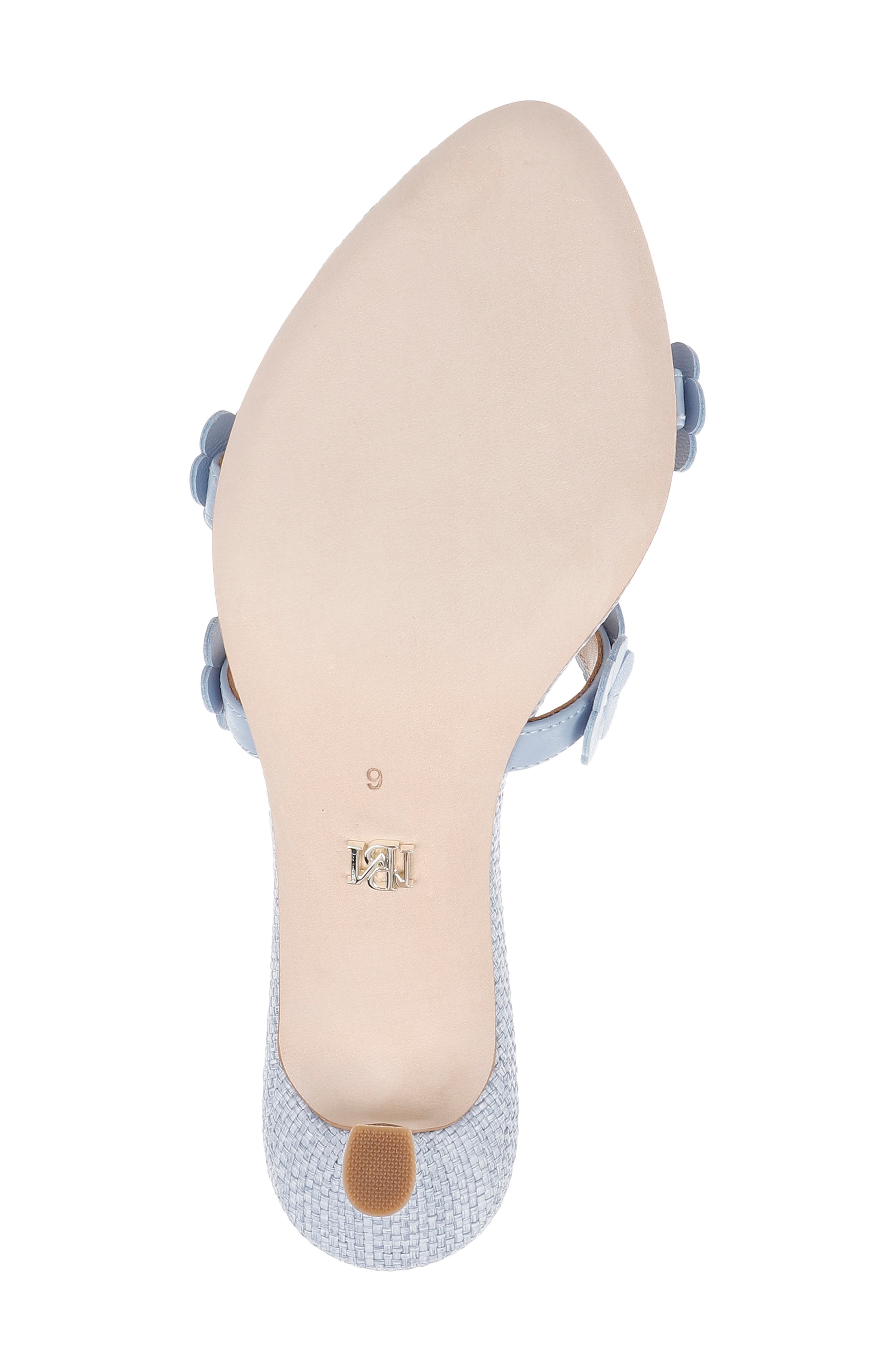 Watertown Pointed Toe Slide Sandal, Alternate, color, AQUA LEATHER