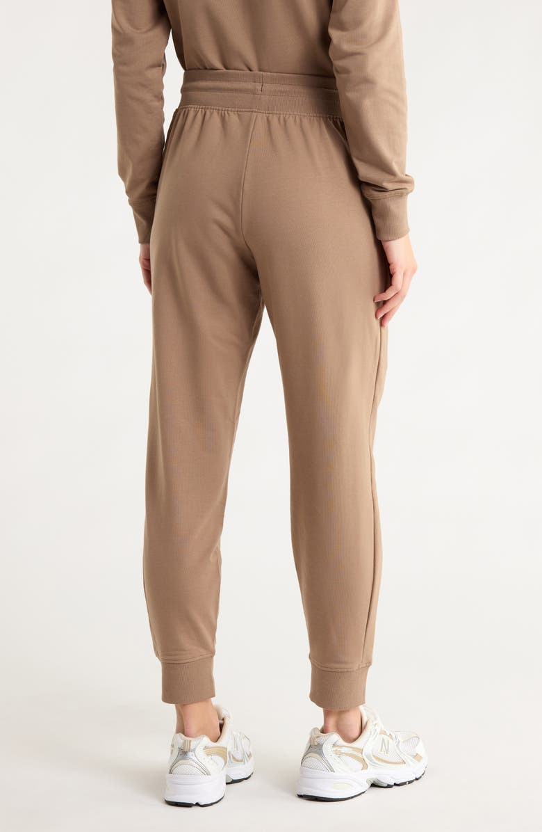 90 DEGREE BY REFLEX Everyday French Terry Joggers, Alternate, color, Tiramisu