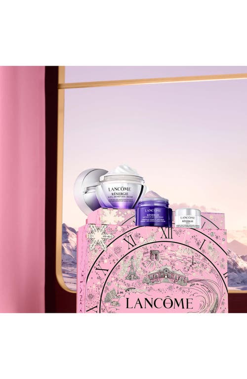 Lancôme Rénergie Face Cream Skin Care Set $170 Value In Transparent