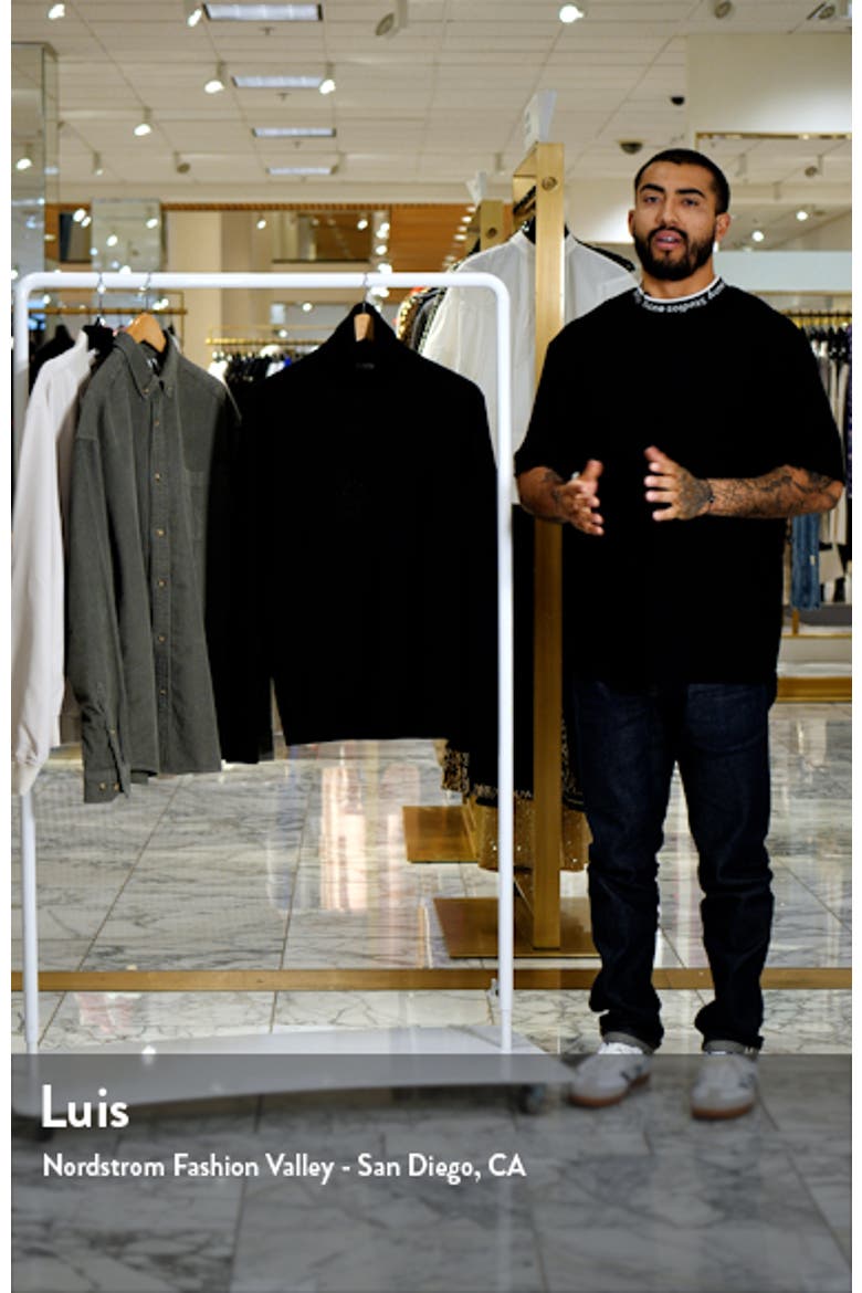 Wool, Silk & Cashmere Turtleneck Sweater video
