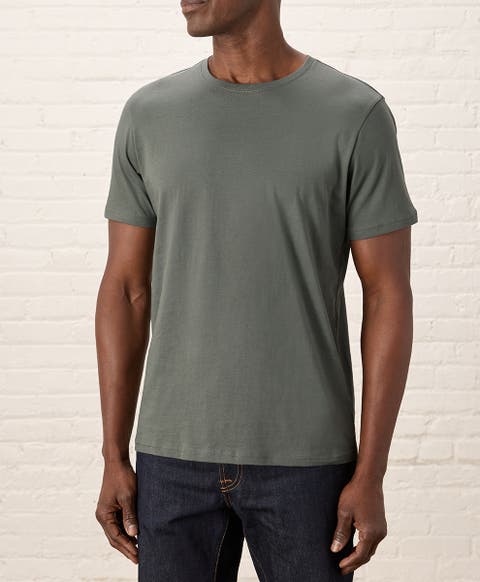 Organic Cotton Men's Softspun Essential Crewneck Tee