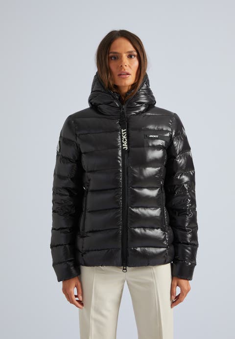 Hooded Quilted Puffer Jacket