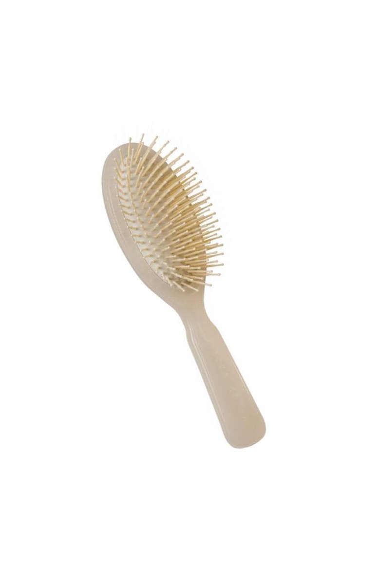 EYE Oval Pom Pin Brush, Main, color, Ivory