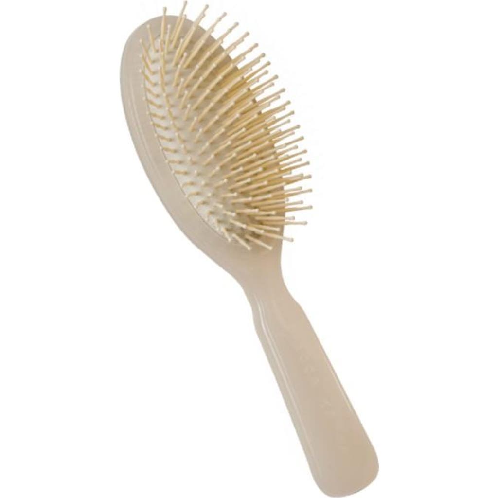 Acca Kappa Eye Oval Pom Pin Brush In White