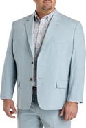 Oak Hill by DXL Big & Tall Cross Hatch Jacket-Relaxer Suit Jacket