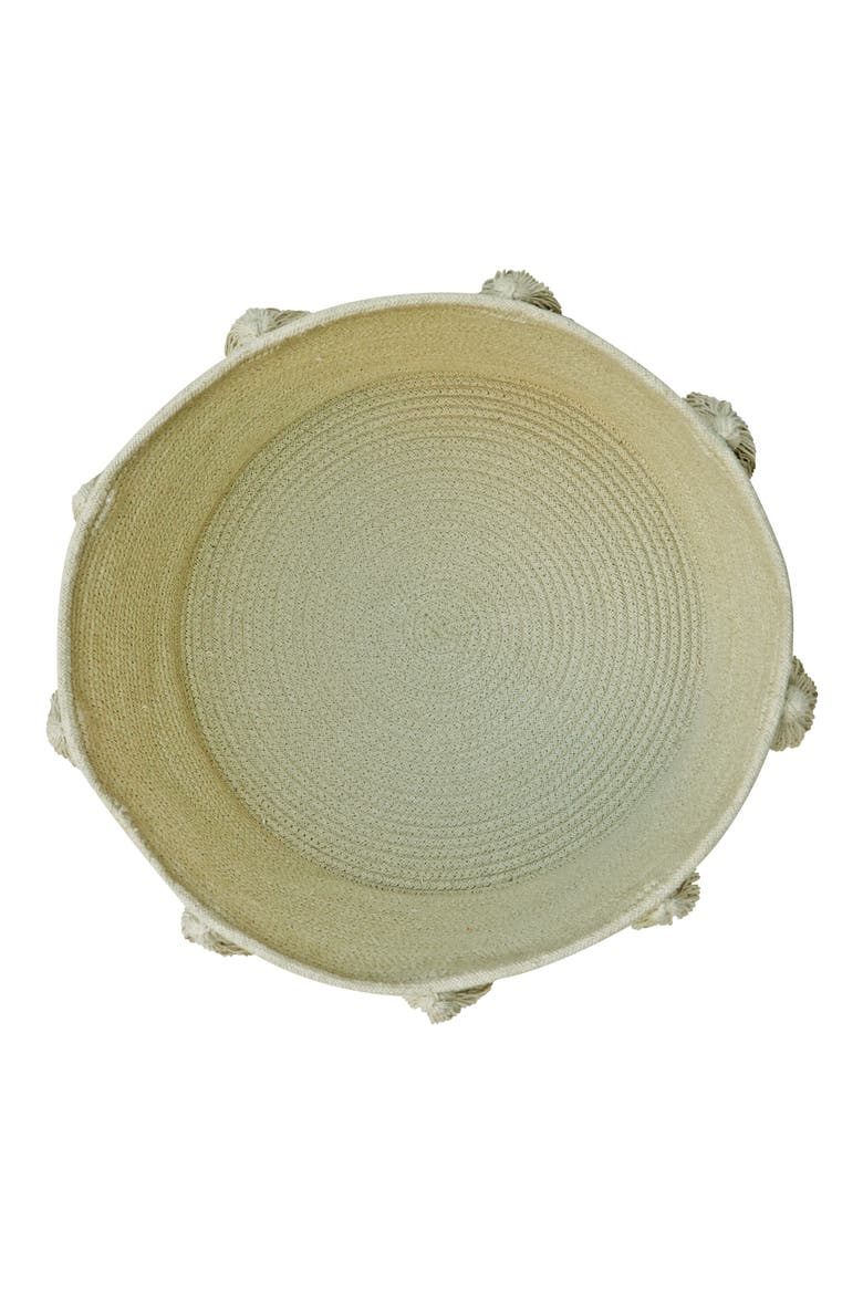 Tassel Basket, Alternate, color, OLIVE