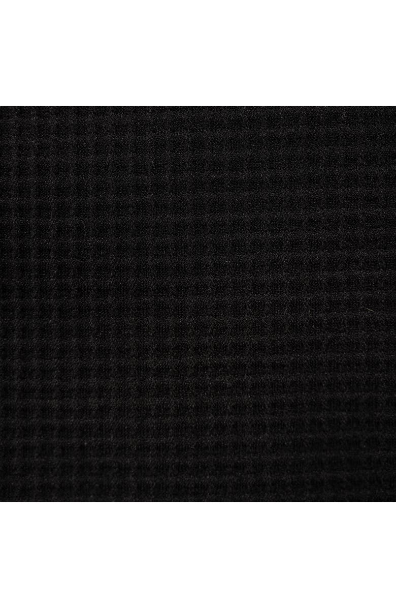 MUK LUKS Fleece Lined Leggings - 4" Waistband, Alternate, color, Ebony Waffle