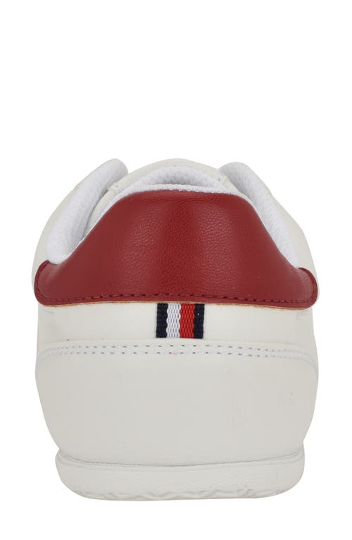 Tommy Hilfiger Eryanne Sneaker In Red/white