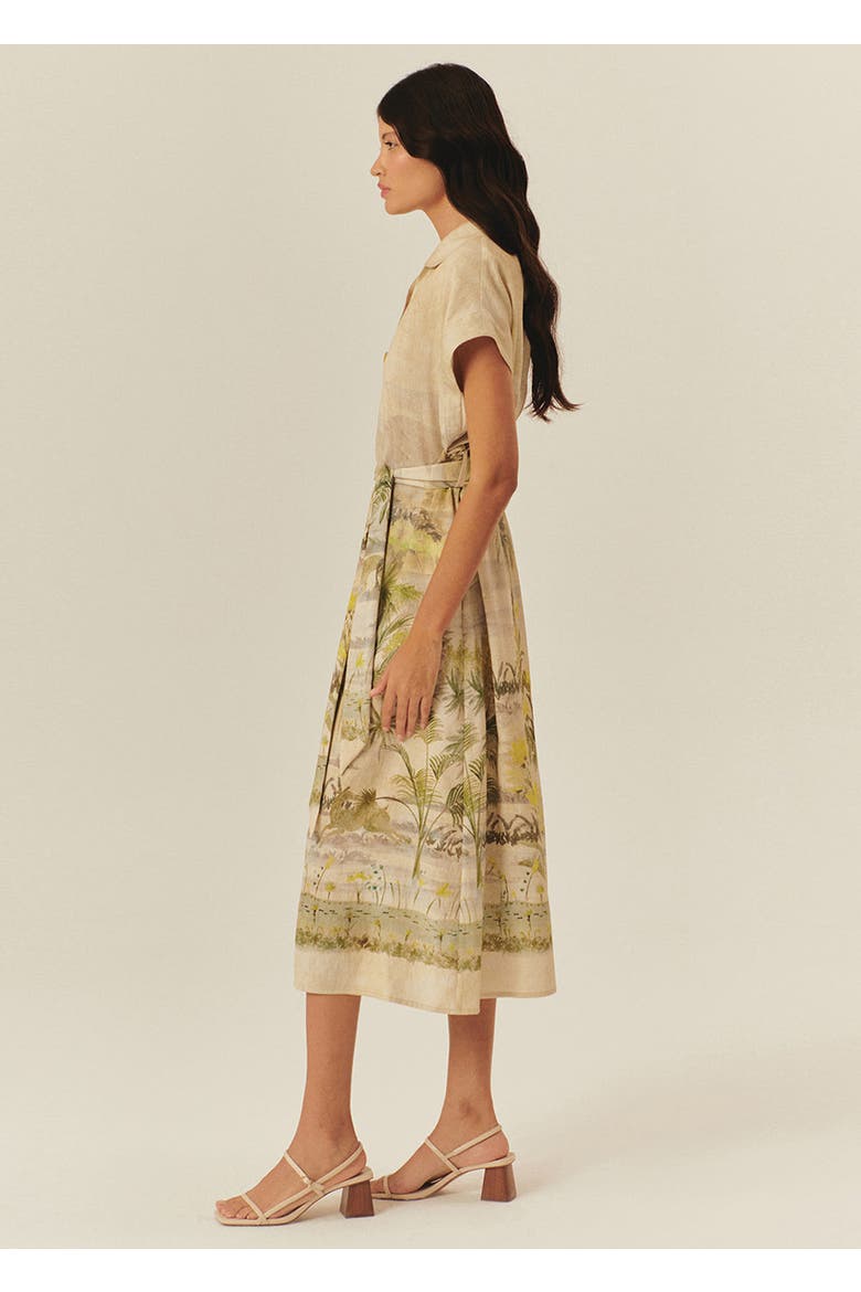 Matilda Midi Dress, Alternate, color, MULTI COLOR