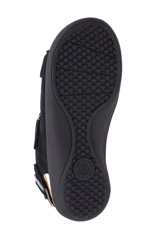 Revitalign Roma Backstrap Sandal In Black
