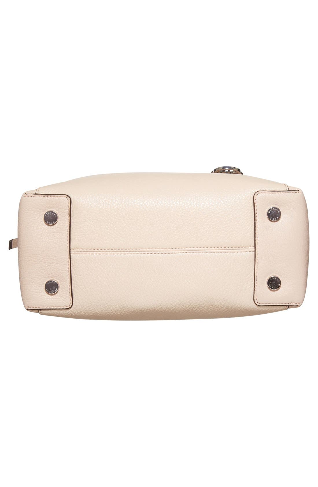 'Large Riley' Satchel, Alternate, color, BALLET/ SILVER