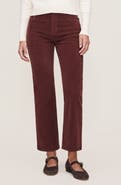 DL1961 Patti High Waist Ankle Straight Leg Corduroy Pants