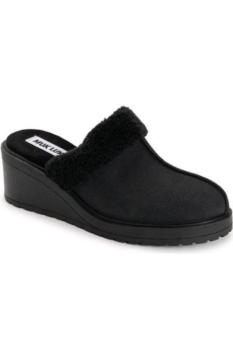 MUK LUKS Sophia Mule, Main, color, Black