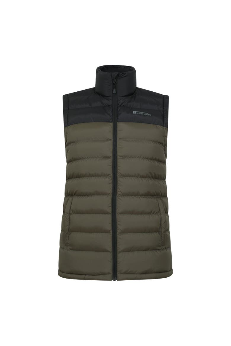 Seasons II Padded Vest, Main, color, Khaki Green