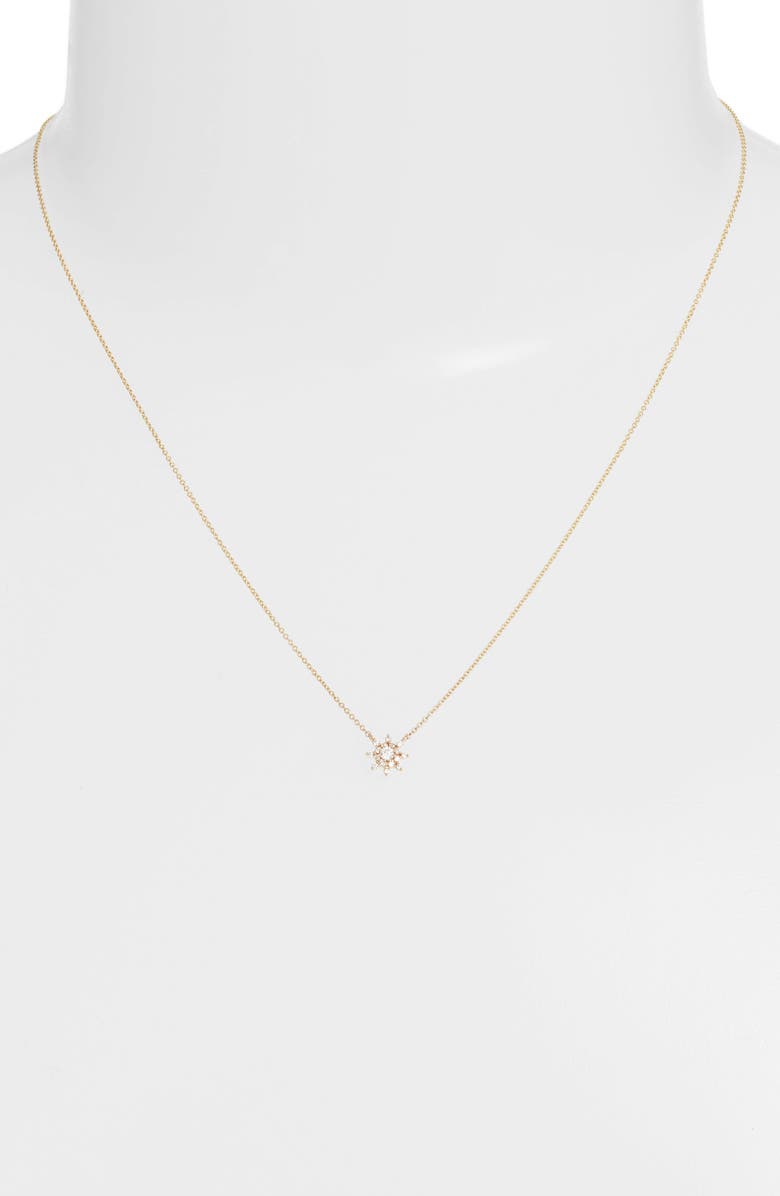 Dana Rebecca Designs Jennifer Yamina Flower Necklace, Alternate, color,