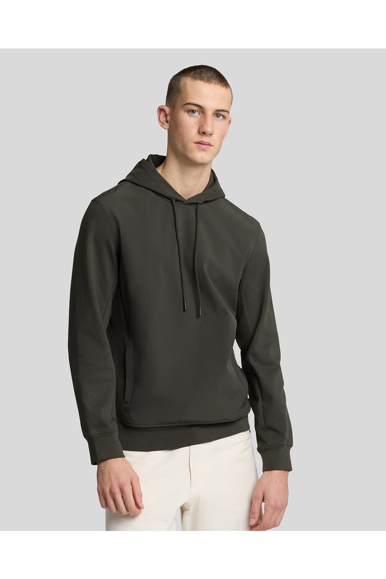 Softshell Hybrid Pullover Hoodie, Main, color, Gunmetal