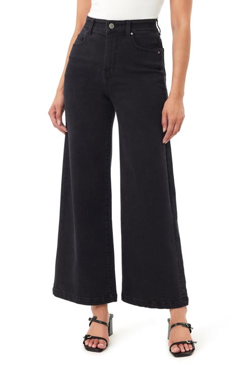 Parisian Café 30-inch Ultra High Rise Wide Leg Jeans