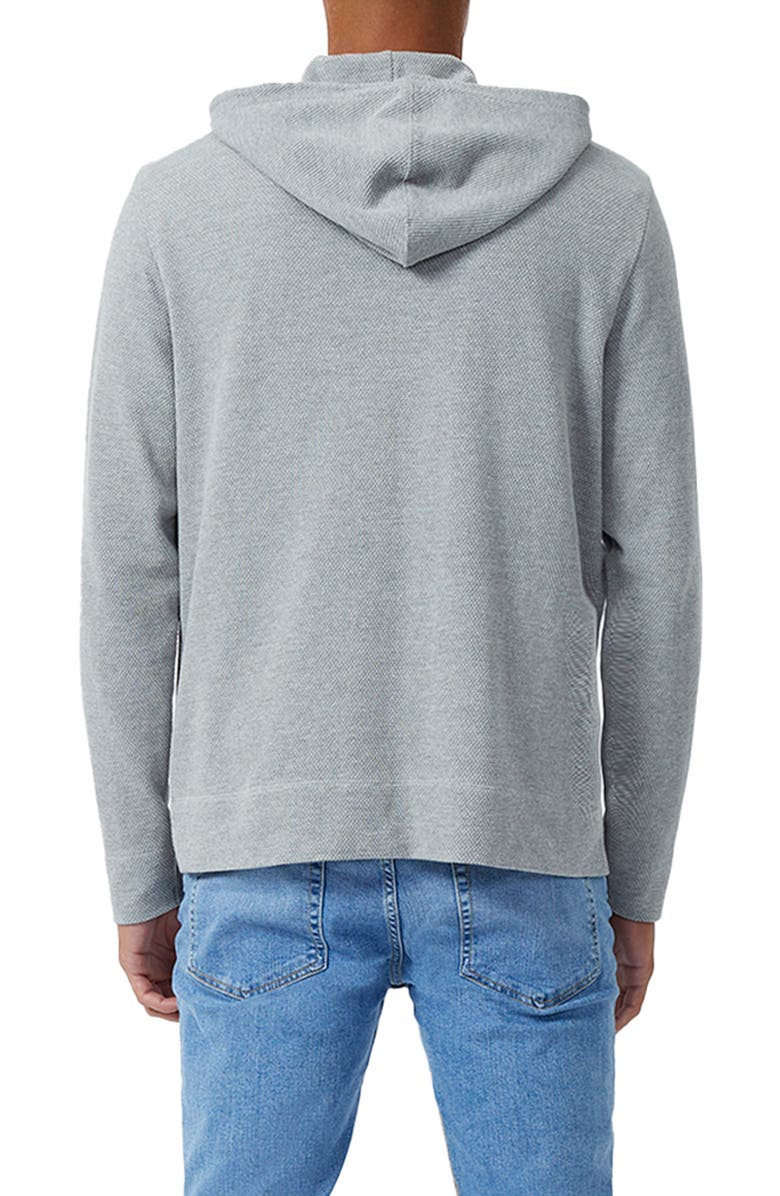 French Connection Popcorn Cotton Hoodie, Alternate, color, 