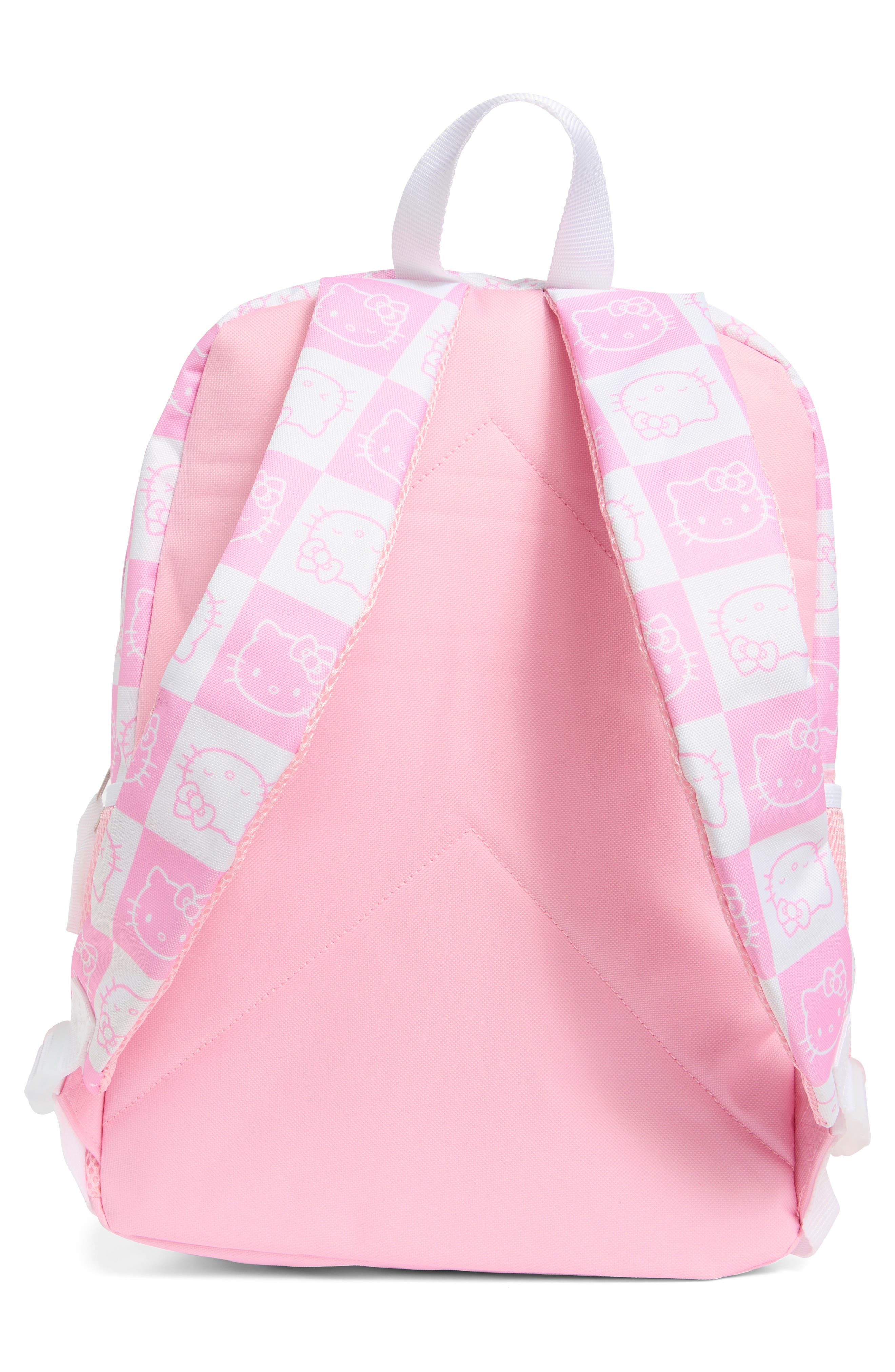 USPA ACCESSORIES Kids' Hello Kitty Backpack, Lunch Box & Key Chain Set, Alternate, color, 