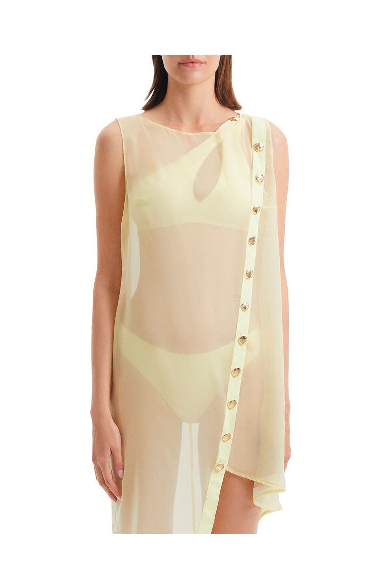 Moeva Adora Cover Up Resortwear Buttermilk, Main, color, Yellow