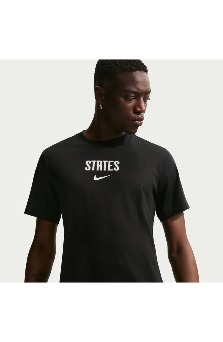 Nike Men's Nike Black USMNT Wordmark T-Shirt, Alternate, color, Black