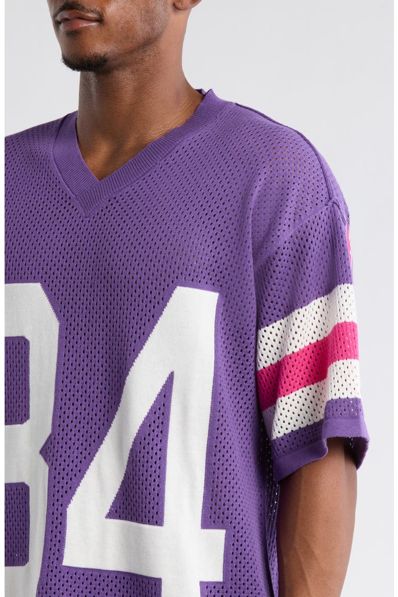 Mesh Knit Jersey, Alternate, color, PURPLE