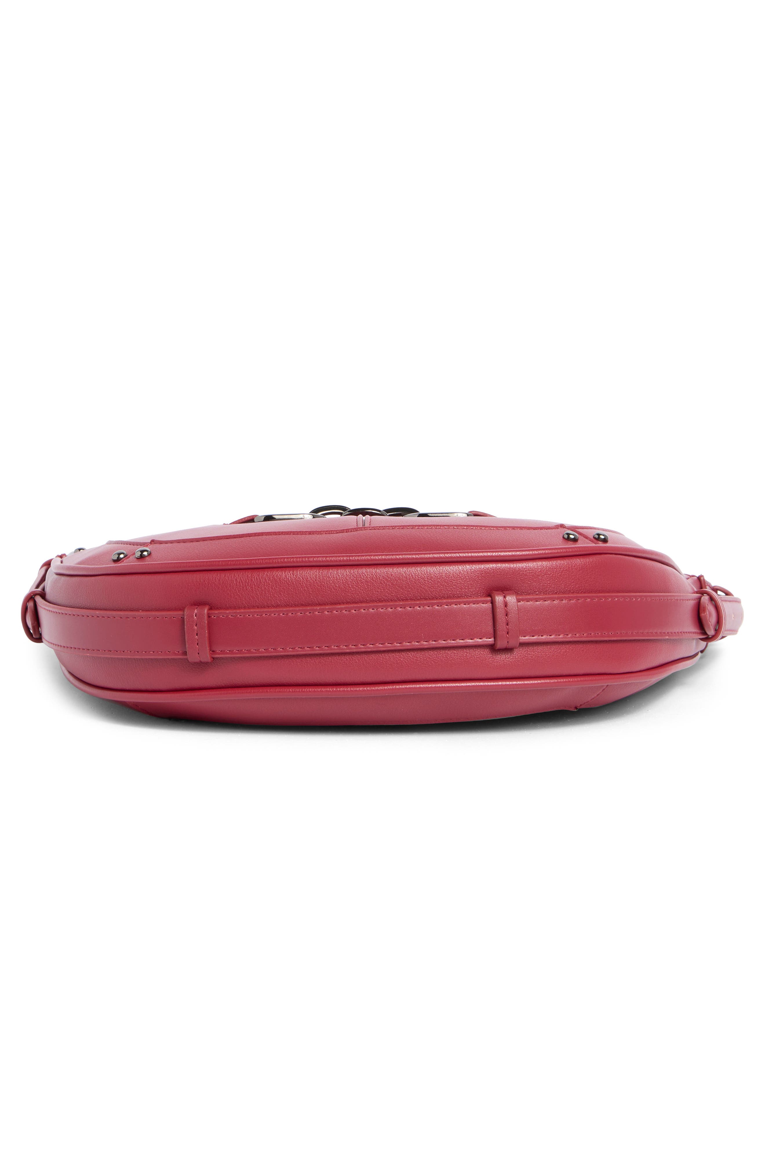 Carter Shoulder Bag, Alternate, color, CRANBERRY