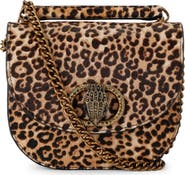 Kurt Geiger London Chelsea Genuine Calf Hair Saddle Bag